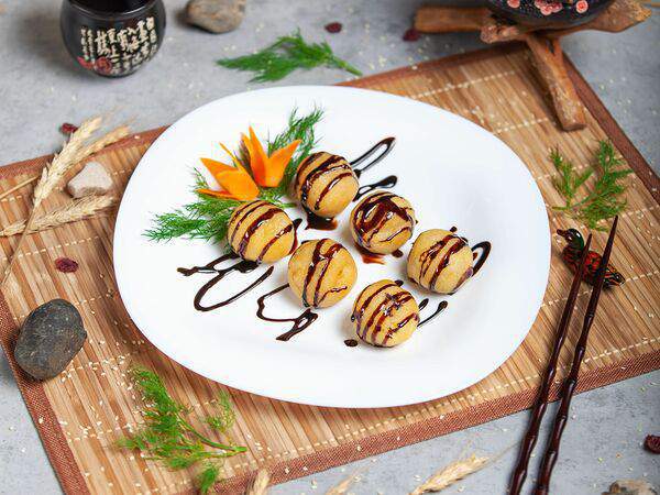 Тайшань - Фрукты в темпуре