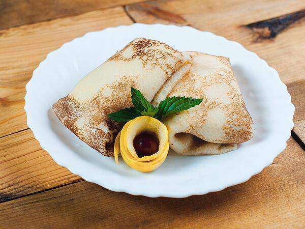 Сковородка - Блинчик с творогом