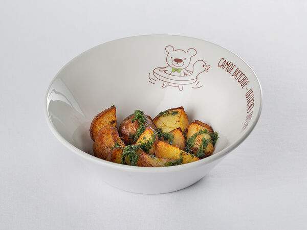 АндерСон - Картофель, запеченный с соусом из зеленых трав