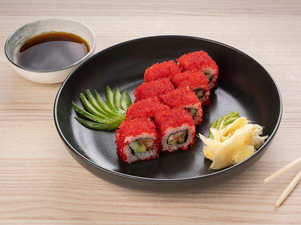 Кафе Полезные Продукты Лавка Здоровой Еды - Калифорния лосось