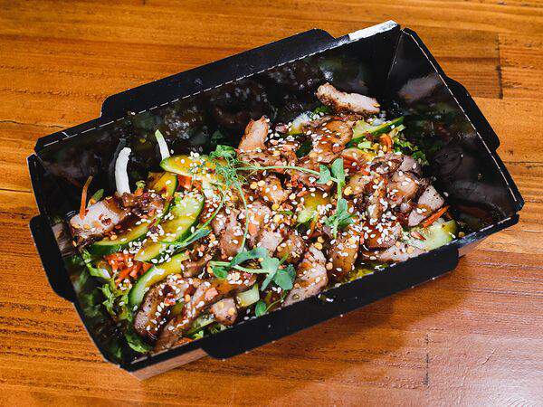 Шеф-шаурма - Азиатский салат со свининой