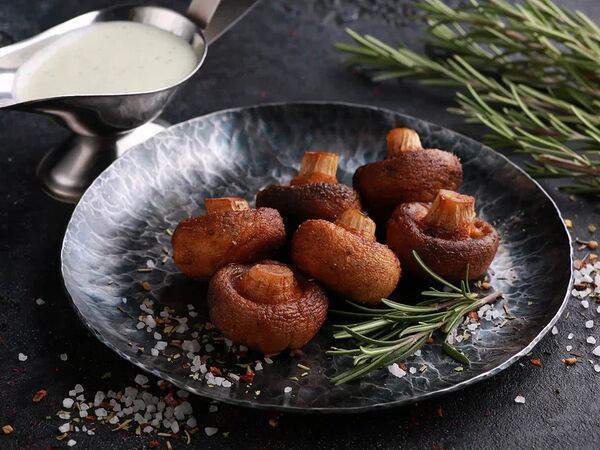 Шашлычный домик - Грибы на мангале