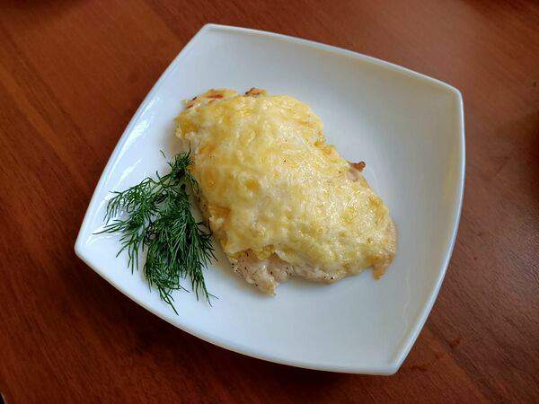 Мельница - Курица с ананасом под сыром