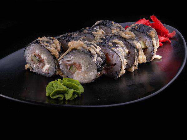 Киото - Сяке темпура