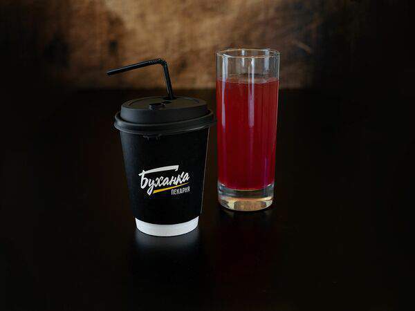 Пекарня Буханка - Морс Клюква Можжевельник от Буханки