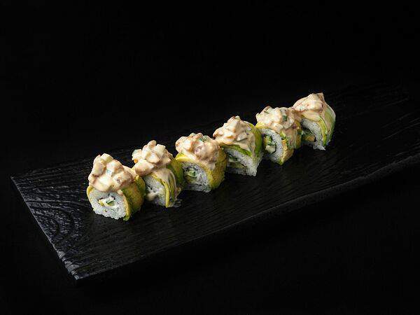 Кабуки - Ролл с авокадо и угрем