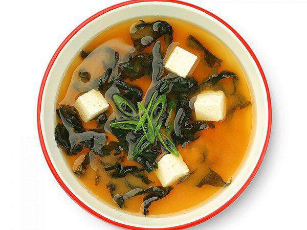 Таками - Мисо суп с лососем