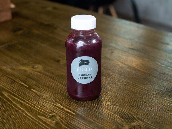 Pulcinella Pizzeria - Кисель черничный собственного производства