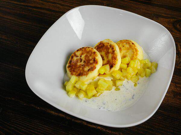 Crazy Brothers - Сырники с греческим йогуртом