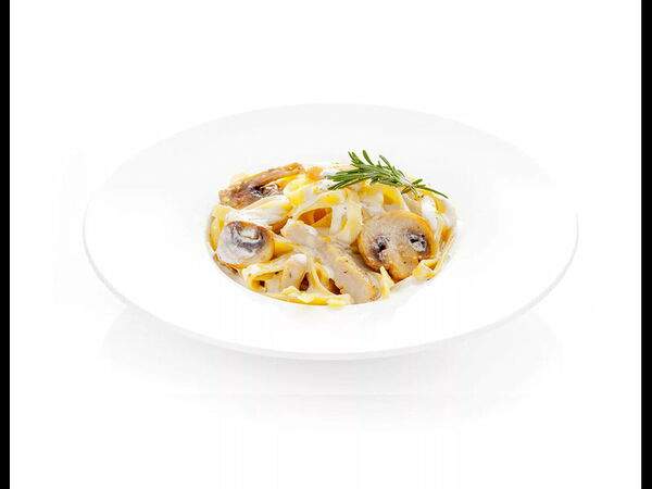 Причал - Паста с грибами и курицей