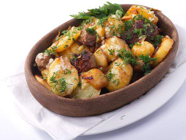 Tefsi - Оджахури с бараниной