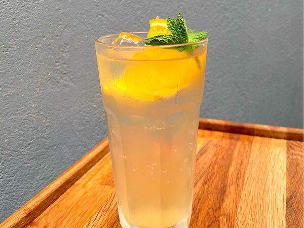 Гугенот пицца - Лимонад Груша мёд