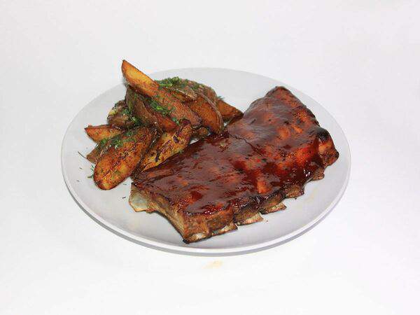 Delivery911 - Ребра свиные с картофелем по-деревенски