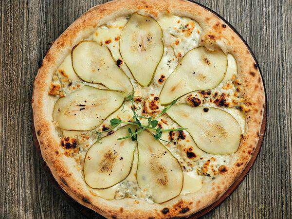 Кисельkitchen - Пицца с грушей и Дор блю