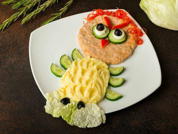 Fish & Grill - Котлетка из форели Совенок