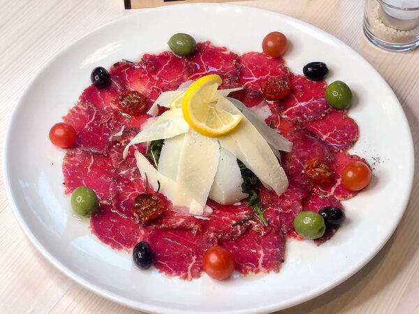 Траттория la casa - Карпаччо из говядины