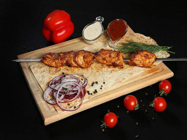 Шашлык на дровах - Куриное филе