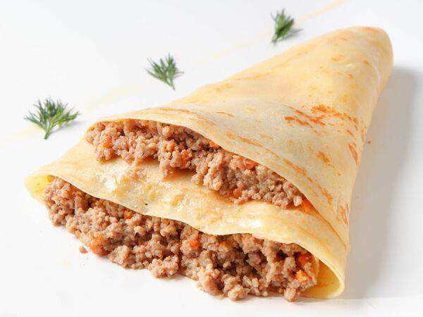 Блинная Сковородка - Блин Классический с мясным фаршем