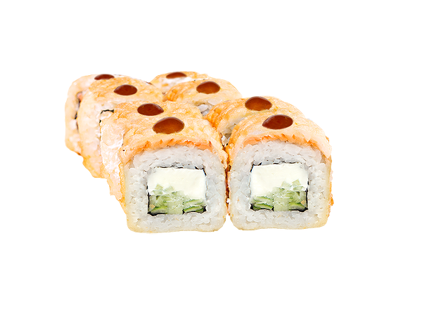 Автосуши Автопицца - Ролл Тёплая филадельфия (кляр)