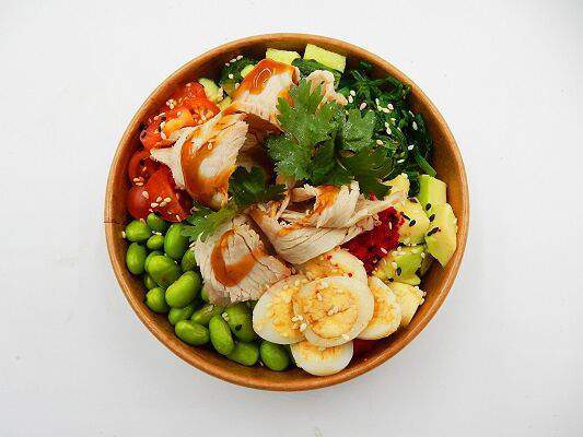 NoNamePizza - Поке с индейкой в соусе Терияки