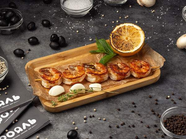 Ресторан Рояль - Тигровые креветки гриль