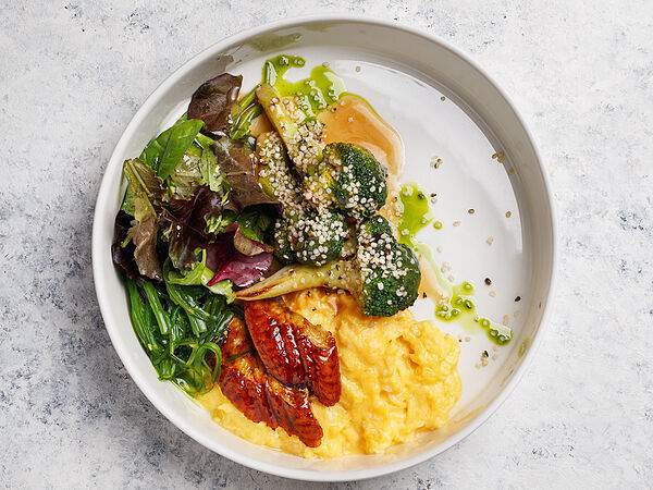 Эклерная: кофе и сладости - Яе Скрэмбл, угорь, чука, брокколи, финики