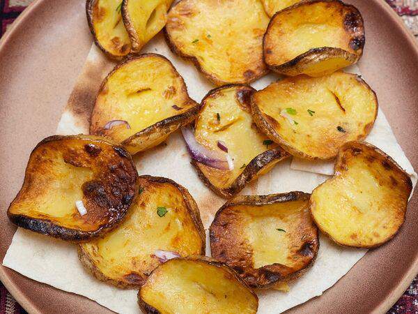 Эривань - Картофель, запечённый на углях