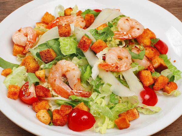 Pronto Pizza e Pasta - Цезарь c креветками