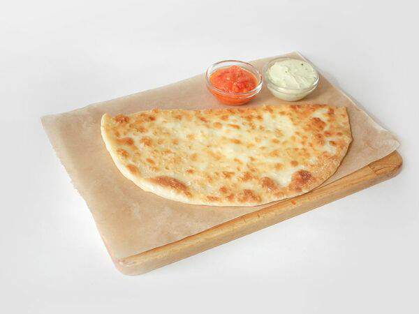 Брынза - Хачапури с семгой и адыгейским сыром