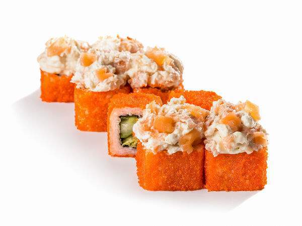 СУШИПОРТ - Ролл Запеченный с лососем