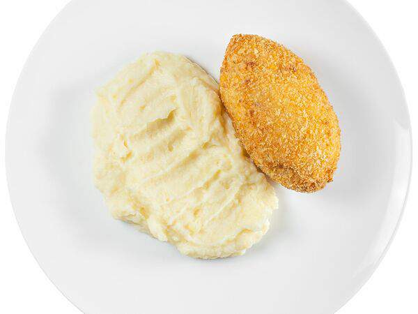 Петрушка - Котлета по-киевски с гарниром