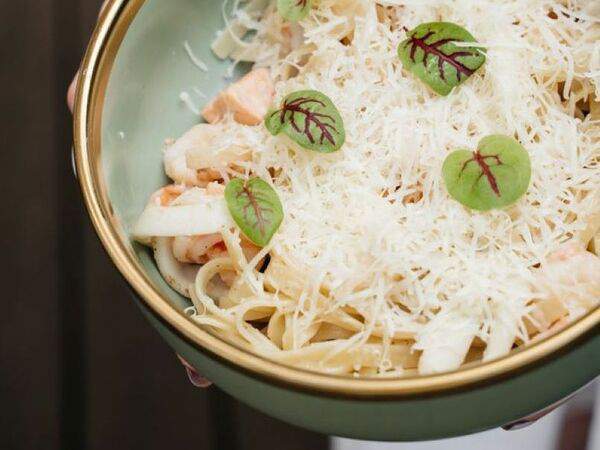 Птичка - Паста с морепродуктами