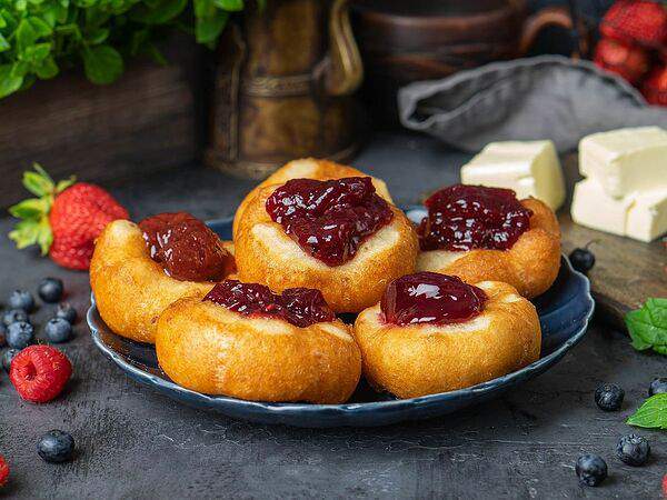 Пончики! Выпекаем на месте - Набор Ягодный микс стандартный