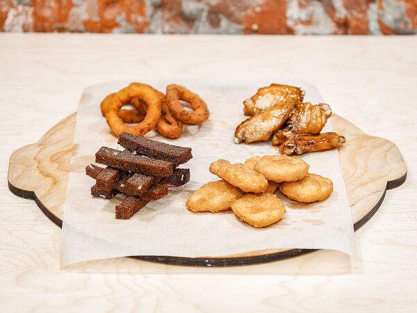 Зачёт Пицца & Бургеры - Пивная тарелка