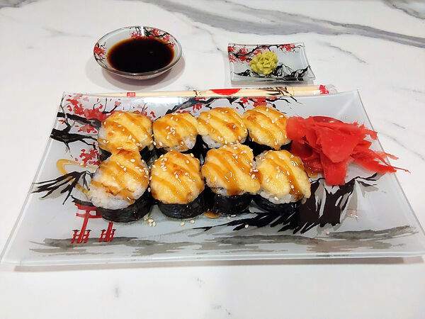 Банный ресторан Свежесть - Роллы Свежесть с куриной грудкой