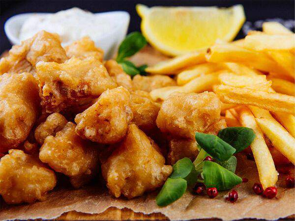 Коптица BBQ - Фиш энд Чипс