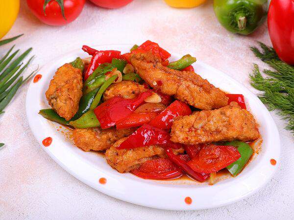 Navat - Балык сяй филе форели с овощами