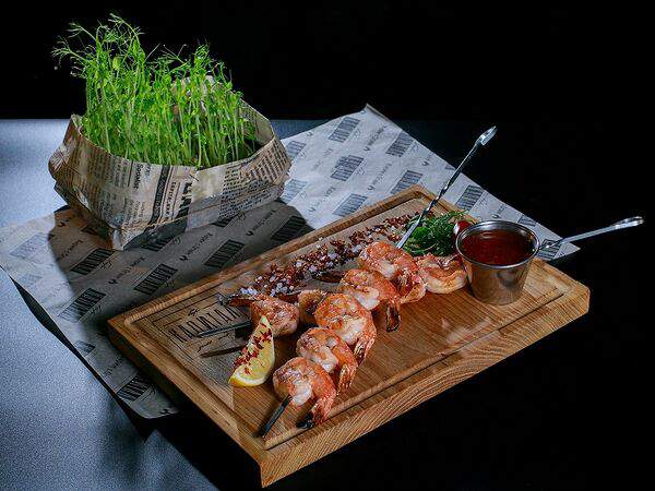 Капитал Grill & Beer - Тигровые креветки гриль (10 шт.)