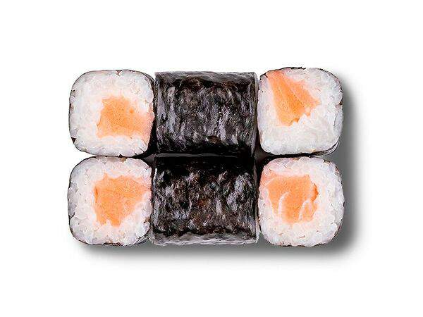 Om nom nom - Маки с лососем