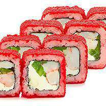 Самые Японские Суши - Ролл калифорния с креветкой