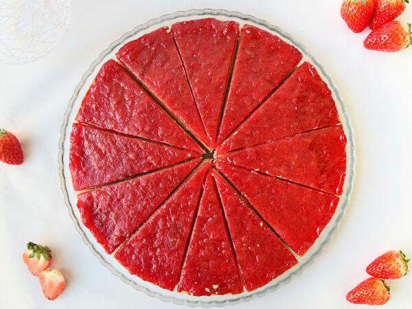 Десерт Коллекция - 1,2кг Чизкейк Клубничный