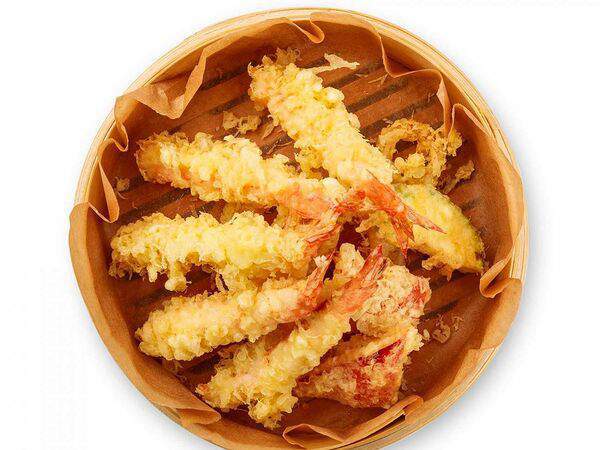 Таками - Креветки в темпуре