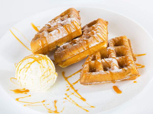 Тако - Бельгийские вафли с топпингом