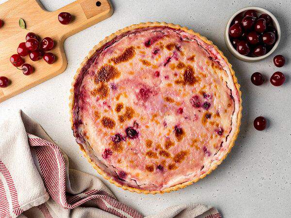 Venchique - Пирог Творожно-ягодный