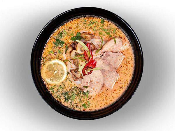 Кимчи - Сингапурский суп Лакса