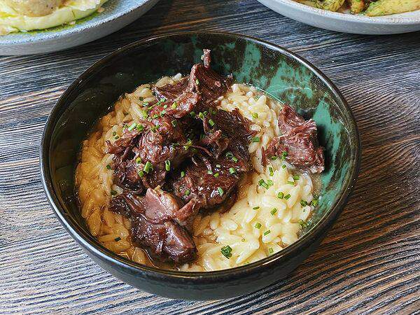 Ресторан и бистро "Чаща" - Томленые щечки с орзо