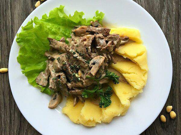 Mango - Курица в сливочном соусе