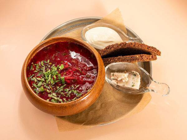 I'm Thankful for Today - Борщ с бородинским хлебом и сметаной