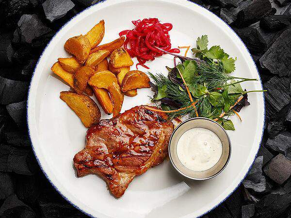 Ресторан честных цен - Свиная шея на гриле