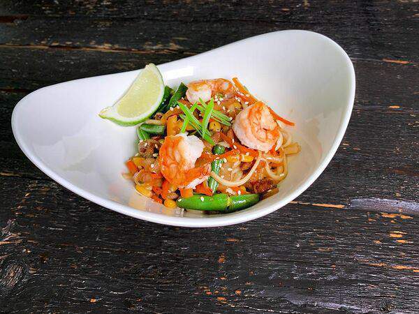 Японика - Вок удон с креветками